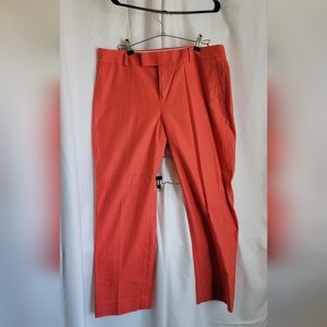 Banana Republic Coral Cropped Pants